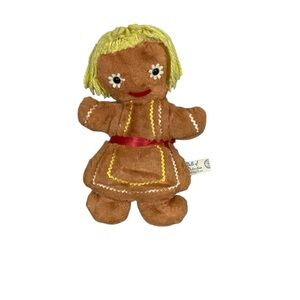 Vintage 1960’s Knickerbocker Dolls Of Distinction Gingerbread Girl Plush 12 Inch
